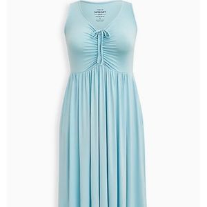 Torrid super soft blue tank dress size 0